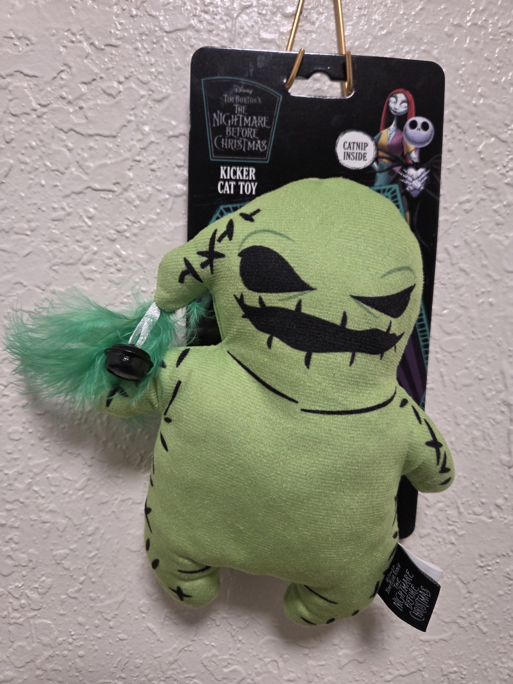 The Nightmare Before Christmas Oogie Boogie  Cat Toy